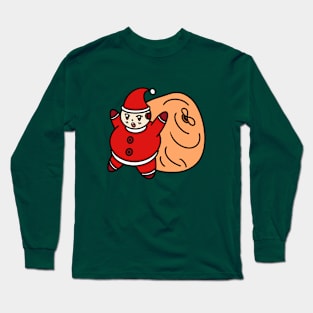 Cartoon christmas chibi Long Sleeve T-Shirt